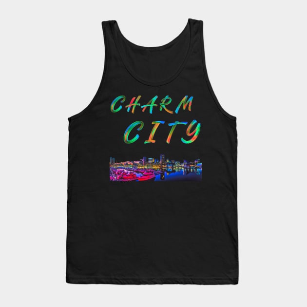 CHARM CITY BALTIMORE DESIGN Tank Top by The C.O.B. Store